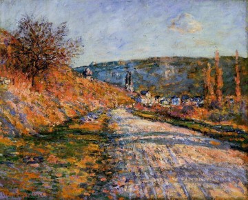 ヴェトゥイユへの道 クロード・モネの風景 Oil Paintings